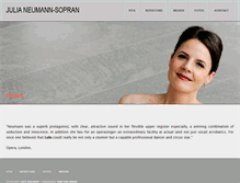 Tablet Screenshot of julianeumann.com